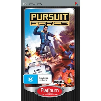 Sony Pursuit Force Extreme Justice Platinum Refurbished PSP Game